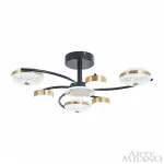 Потолочная люстра Arte Milano Ferrara-72069 279169/3+3 BK/GD