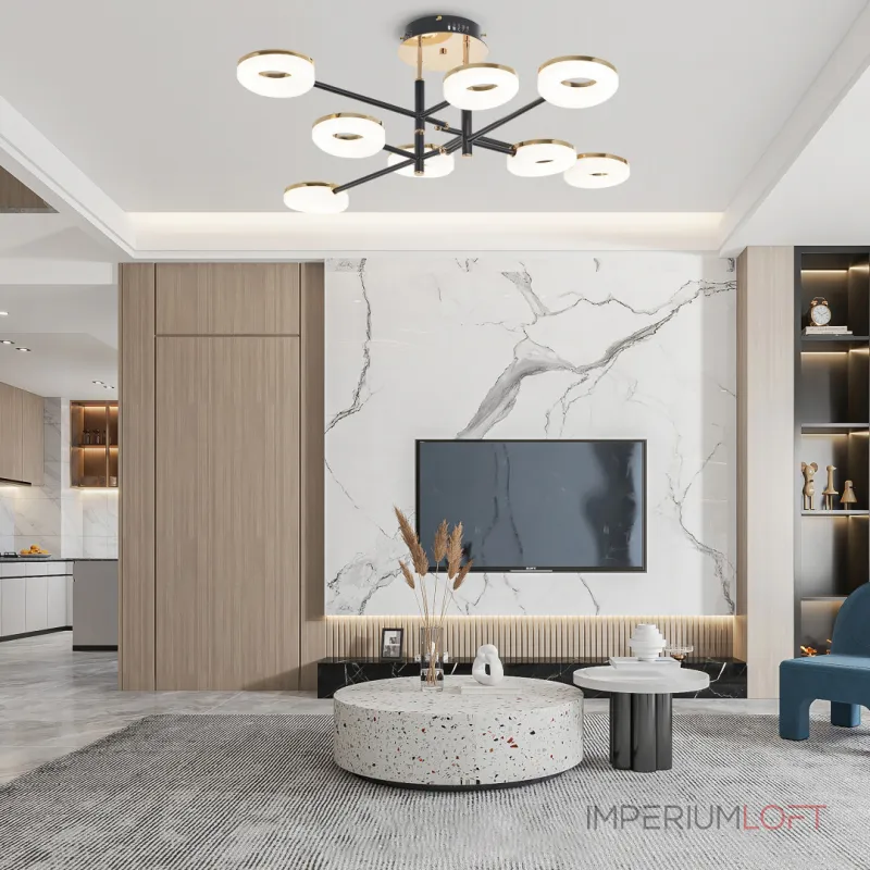 Светильник светодиодный Arte Milano Ferrara-72999 272999/8 BK/GD