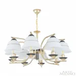 Подвесная люстра Arte Milano Florentia-1240 301240/8 Bk/Gd