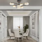 Потолочная люстра Arte Milano Ferrara-72069 279169/3+3 BK/GD