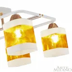 Люстра Arte Milano AMALFI-322008 322008/4 WH+FG от ImperiumLoft