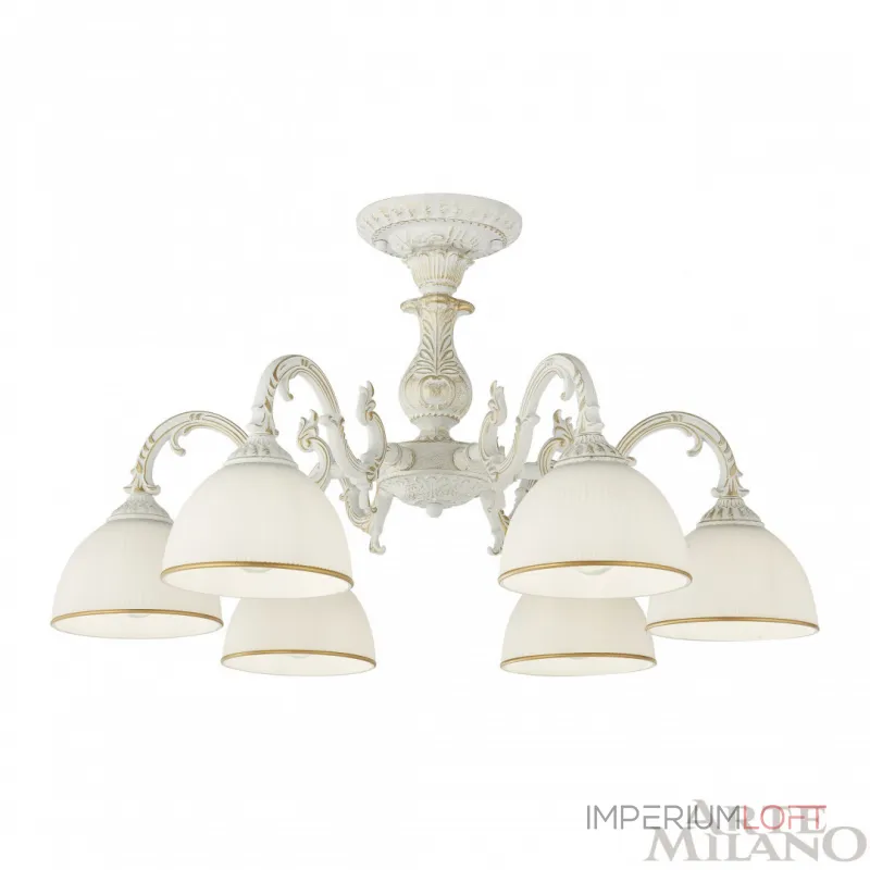 Потолочная люстра Arte Milano AM346410 346410/6 WT+G