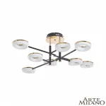Светильник светодиодный Arte Milano Ferrara-72999 272999/8 BK/GD