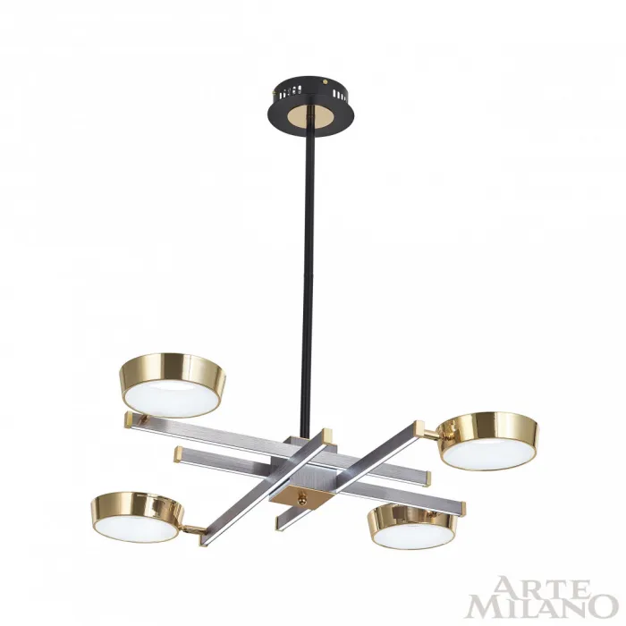 Люстра светодиодная Arte Milano Ferrara-71279 271279/4 NI/GD от ImperiumLoft