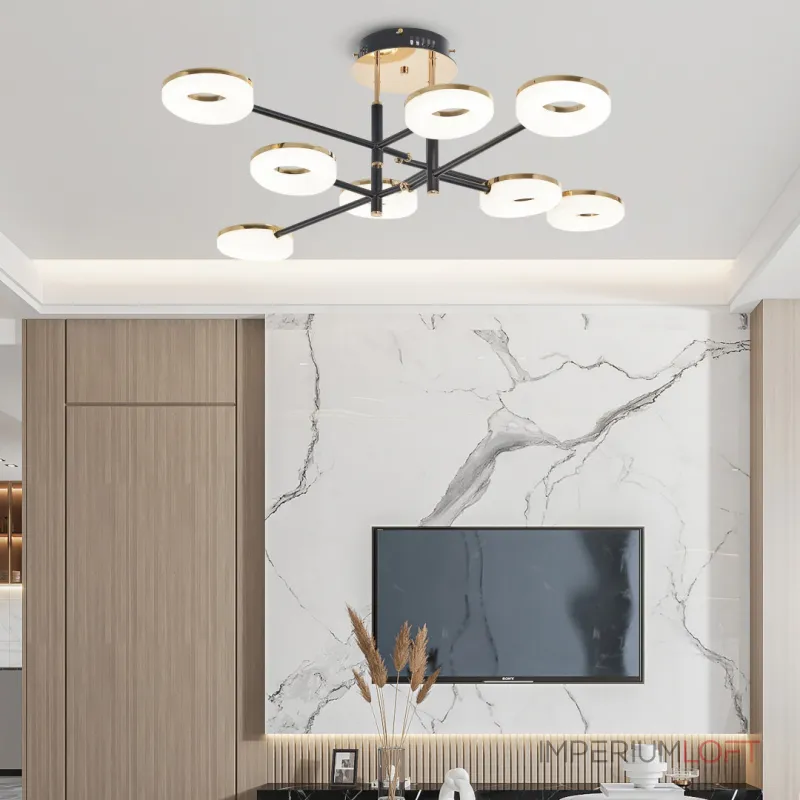 Светильник светодиодный Arte Milano Ferrara-72999 272999/8 BK/GD