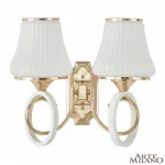 Бра Arte Milano Florentia-2387 302387/2W Wh/Gd