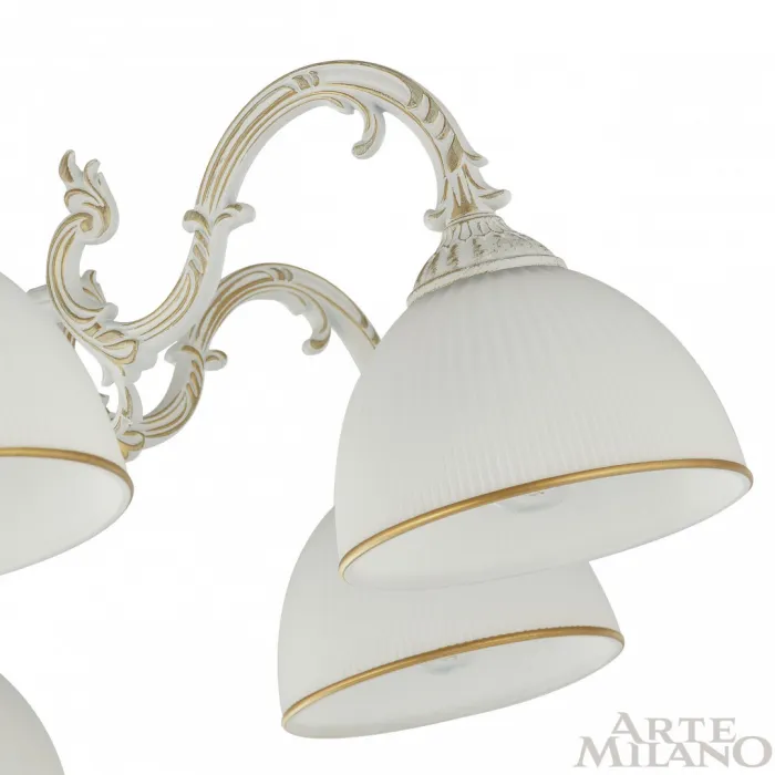 Люстра Arte Milano AM346410 346410/6 WT+G от ImperiumLoft