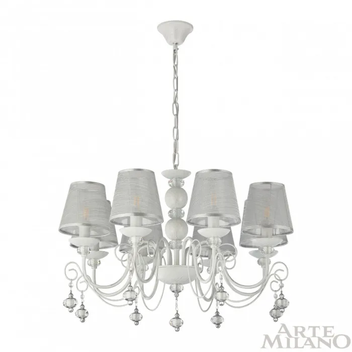 Люстра Arte Milano AM347620 347620/8 WT+SL от ImperiumLoft