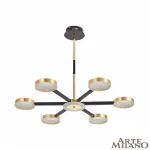Люстра светодиодная Arte Milano Ferrara-72079 272079/6 BK/GD от ImperiumLoft