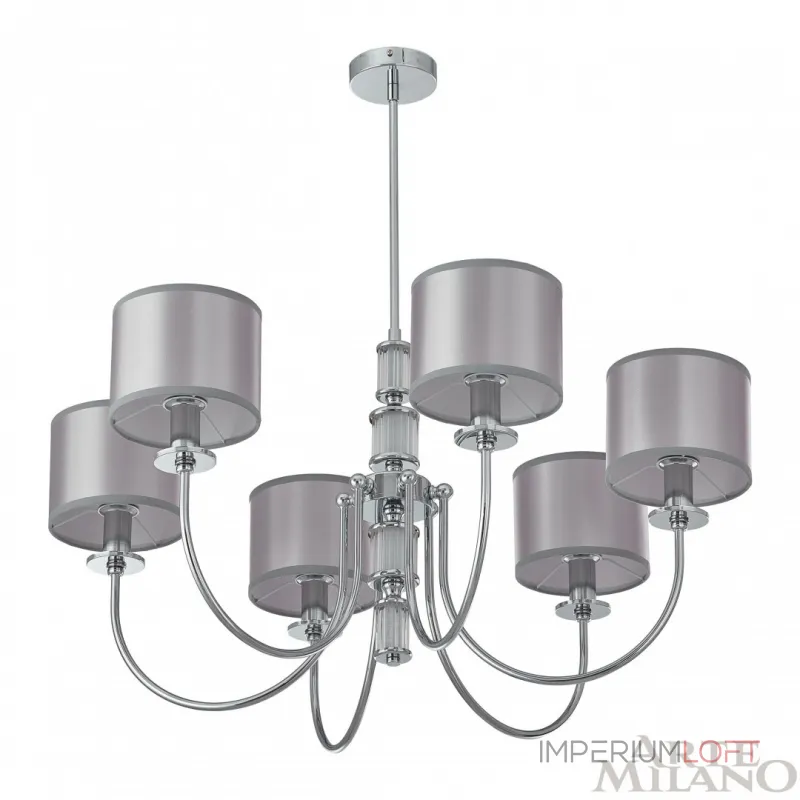 Люстра на штанге Arte Milano AM348401 348401/6 CR Люстра на штанге Arte Milano AM348401 348401/6 CR