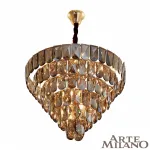 Подвесная люстра Arte Milano AM-33608B 33608B.D750.H530.E14.18 G