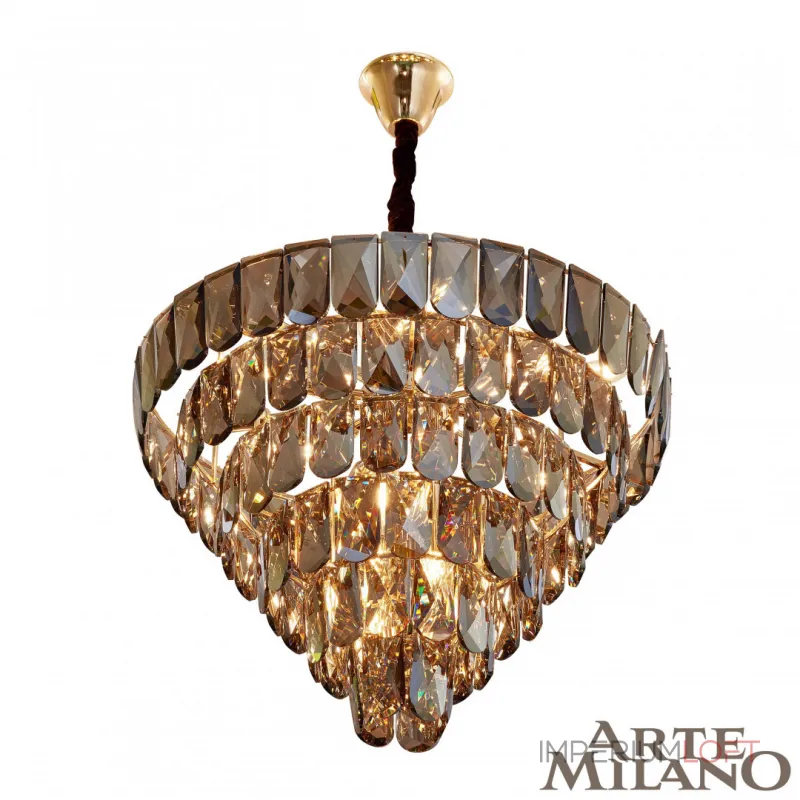Подвесная люстра Arte Milano AM-33608B 33608B.D750.H530.E14.18 G