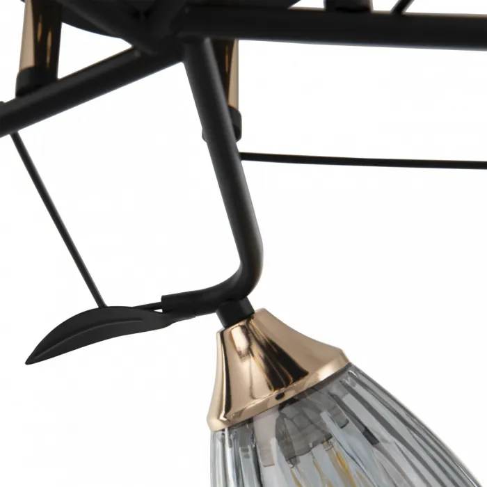 Люстра Arte Milano AMALFI-322610 322610/5 BK+FG от ImperiumLoft