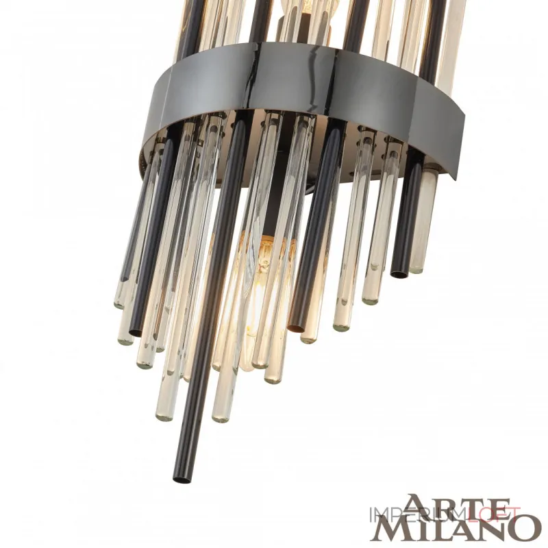 Бра Arte Milano AM-D170 1A.D170.H450.E14.2 Bk