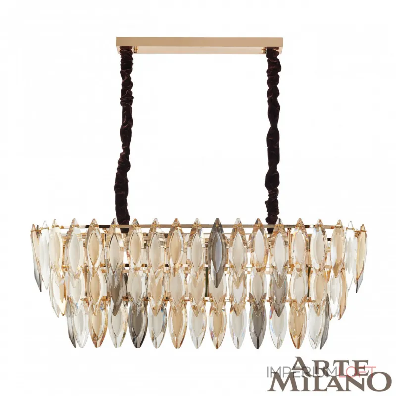 Подвесная люстра Arte Milano AM-99486 99486.W900.L350.H380.E14.12 G Подвесная люстра Arte Milano AM-99486 99486.W900.L350.H380.E14.12 G