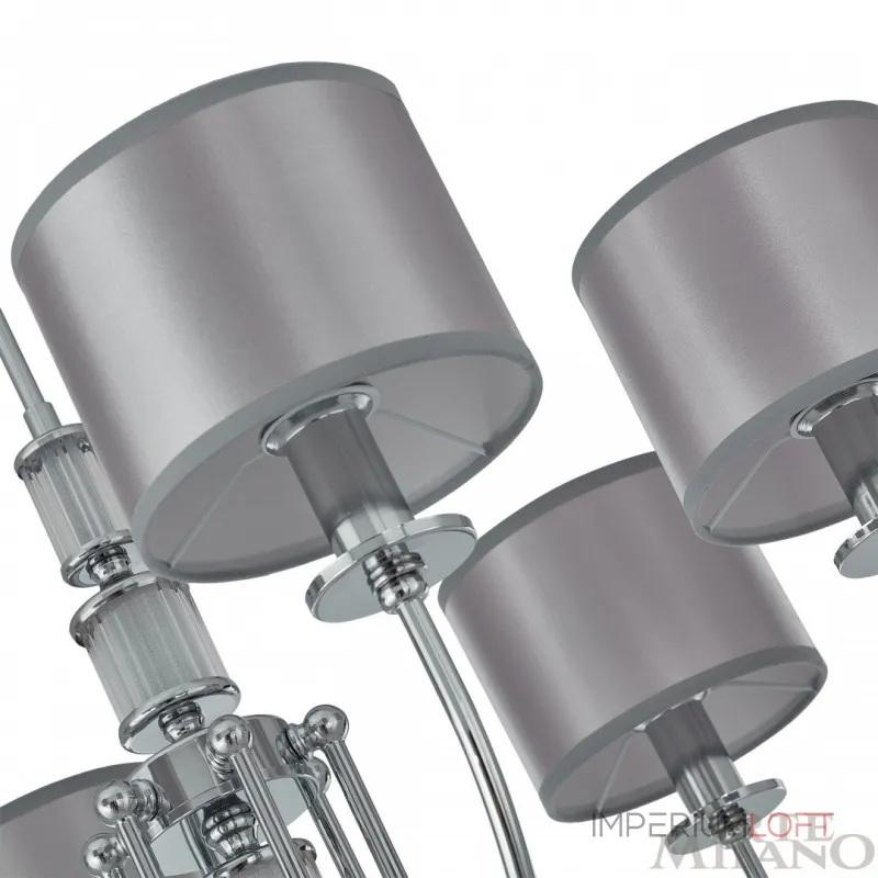 Люстра на штанге Arte Milano AM348401 348401/6 CR Люстра на штанге Arte Milano AM348401 348401/6 CR