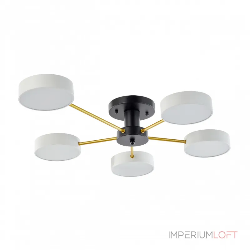 Светильник светодиодный Arte Milano Ferrara 252006/5 Bk/Wh Светильник светодиодный Arte Milano Ferrara 252006/5 Bk/Wh