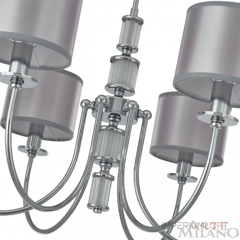 Люстра на штанге Arte Milano AM348401 348401/6 CR Люстра на штанге Arte Milano AM348401 348401/6 CR