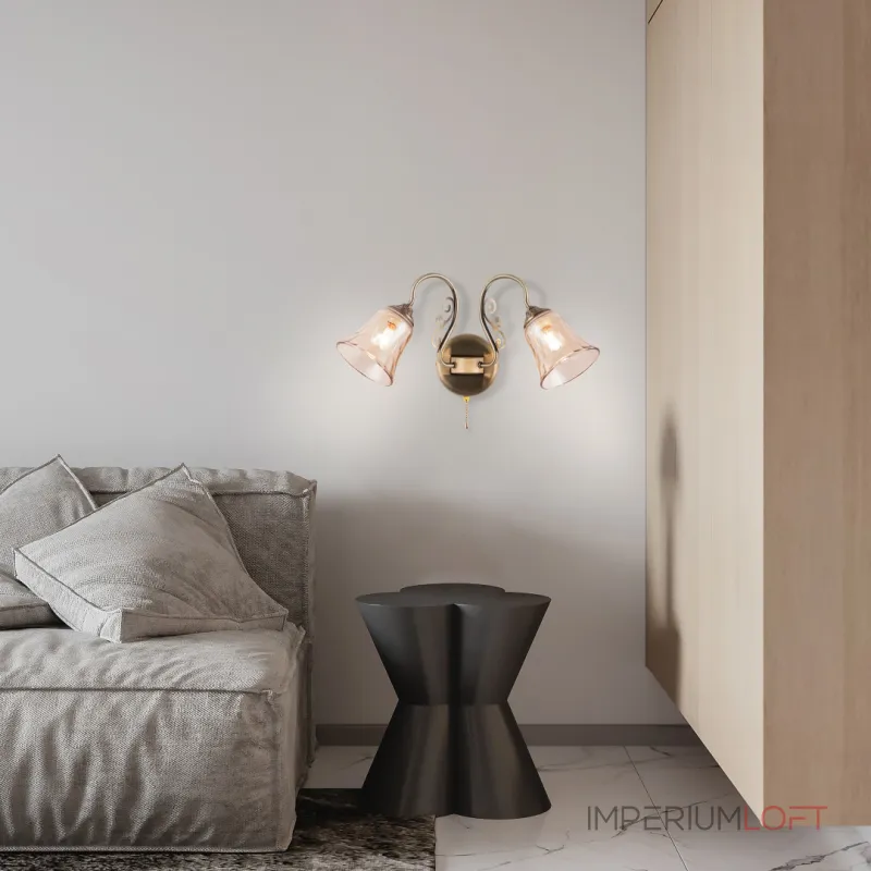 Бра Arte Milano AM340800 340800/2W AB Бра Arte Milano AM340800 340800/2W AB