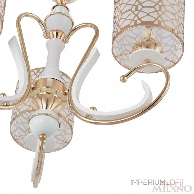 Подвесная люстра Arte Milano Florentia-1237 301237/3 Wh/Gd