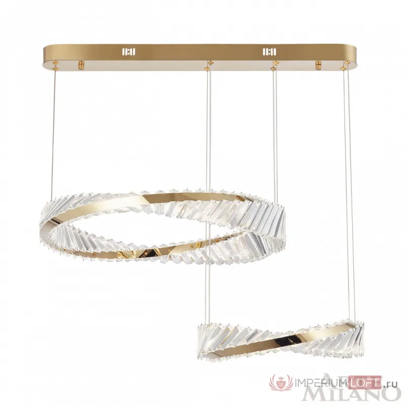 Люстра светодиодная Arte Milano AM-Venezia 318311/D600-D400 GD от ImperiumLoft
