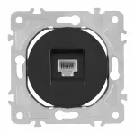 Розетка интернет, RJ45 202.45-1.black