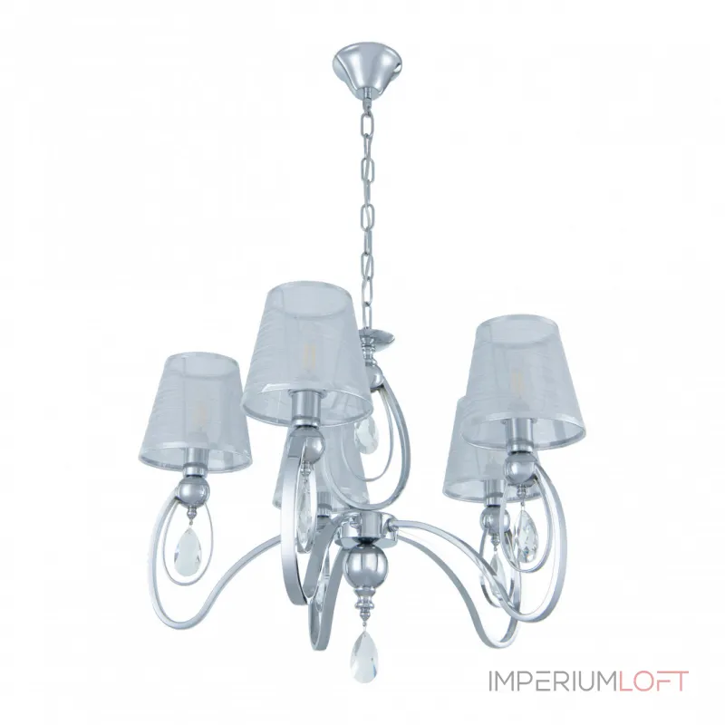 Подвесная люстра Arte Milano AM347203 347203/5 CR Подвесная люстра Arte Milano AM347203 347203/5 CR