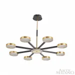 Люстра на штанге Arte Milano Ferrara-72079 272079/8 BK/GD