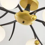 Потолочная люстра Arte Milano Neapolis-73408 273408/6 BK/GD