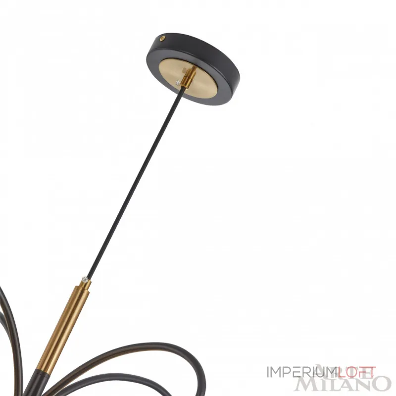 Люстра на штанге Arte Milano Neapolis-73808 273808/4+1 BK/GD