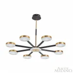 Люстра на штанге Arte Milano Ferrara-72079 272079/8 BK/GD