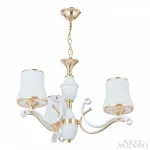 Подвесная люстра Arte Milano Florentia-3987 303987/3 Wh/Gd