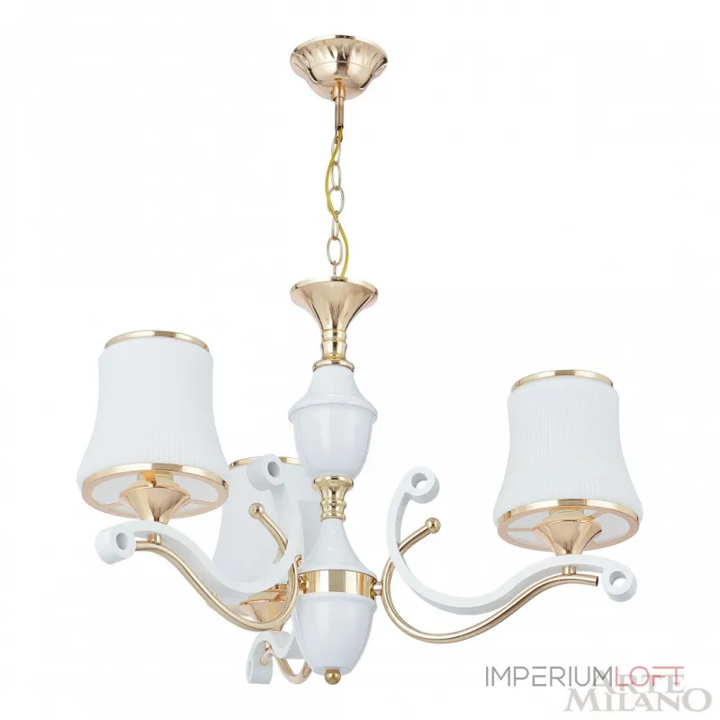 Подвесная люстра Arte Milano Florentia-3987 303987/3 Wh/Gd