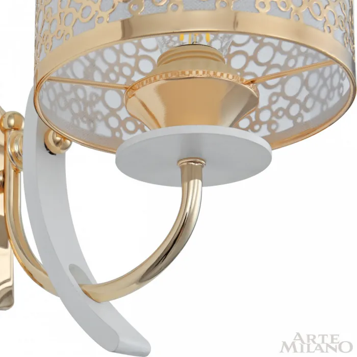 Бра Arte Milano Florentia-6067 306067/1W Wh/Gd от ImperiumLoft