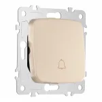 Кнопка дверного звонка, 10A 250V 205.36-1.shampan от ImperiumLoft