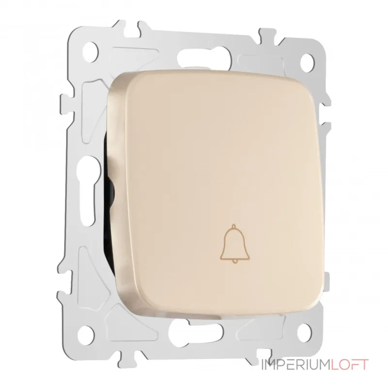 Кнопка дверного звонка, 10A 250V 205.36-1.shampan от ImperiumLoft