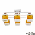 Люстра Arte Milano AMALFI-322008 322008/6 WH+FG от ImperiumLoft