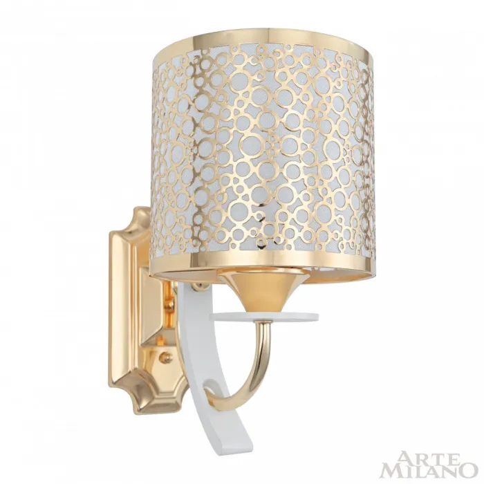 Бра Arte Milano Florentia-6067 306067/1W Wh/Gd от ImperiumLoft