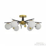 Потолочная люстра Arte Milano Neapolis-73408 273408/6 BK/GD