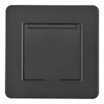 Комплект розетки с заземлением и шторками Arte Milano SET16-1-41-1 black от ImperiumLoft Комплект розетки с заземлением и шторками Arte Milano SET16-1-41-1 black от ImperiumLoft