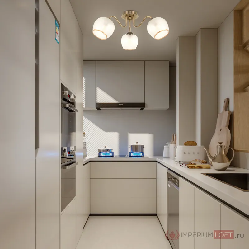 Люстра Arte Milano AMALFI-326107 326107/3B AB от ImperiumLoft