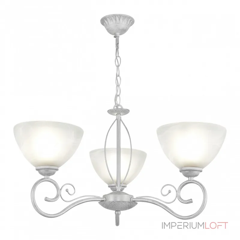 Подвесная люстра Arte Milano Amalfi-0656 330656/3 WT+SL Подвесная люстра Arte Milano Amalfi-0656 330656/3 WT+SL