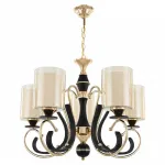 Подвесная люстра Arte Milano Florentia-2237 302237/5 Bk/Gd