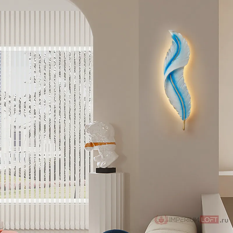Настенный светильник светодиодный Arte Milano AM-268101 269101/D180/H880/27W/3K Bl от ImperiumLoft