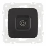 Розетка TV 205.43-1.black от ImperiumLoft