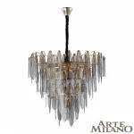 Подвесная люстра Arte Milano AM-7753B 8753B.D800.H750.E14.19 G