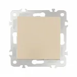 Выключатель одноклавишный, 10AX 250V 206.30-1.shampan