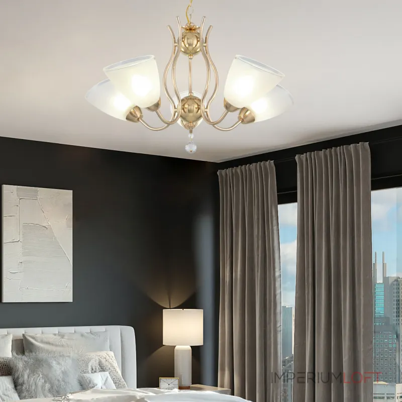 Подвесная люстра Arte Milano Amalfi-5816 335816/5 FGD Подвесная люстра Arte Milano Amalfi-5816 335816/5 FGD