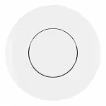 Выключатель круглый одноклавишный с рамкой Arte Milano SET08-1-30-1 white