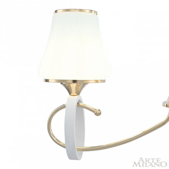 Люстра подвесная Arte Milano Florentia-2387 302387/3 Wh/Gd от ImperiumLoft